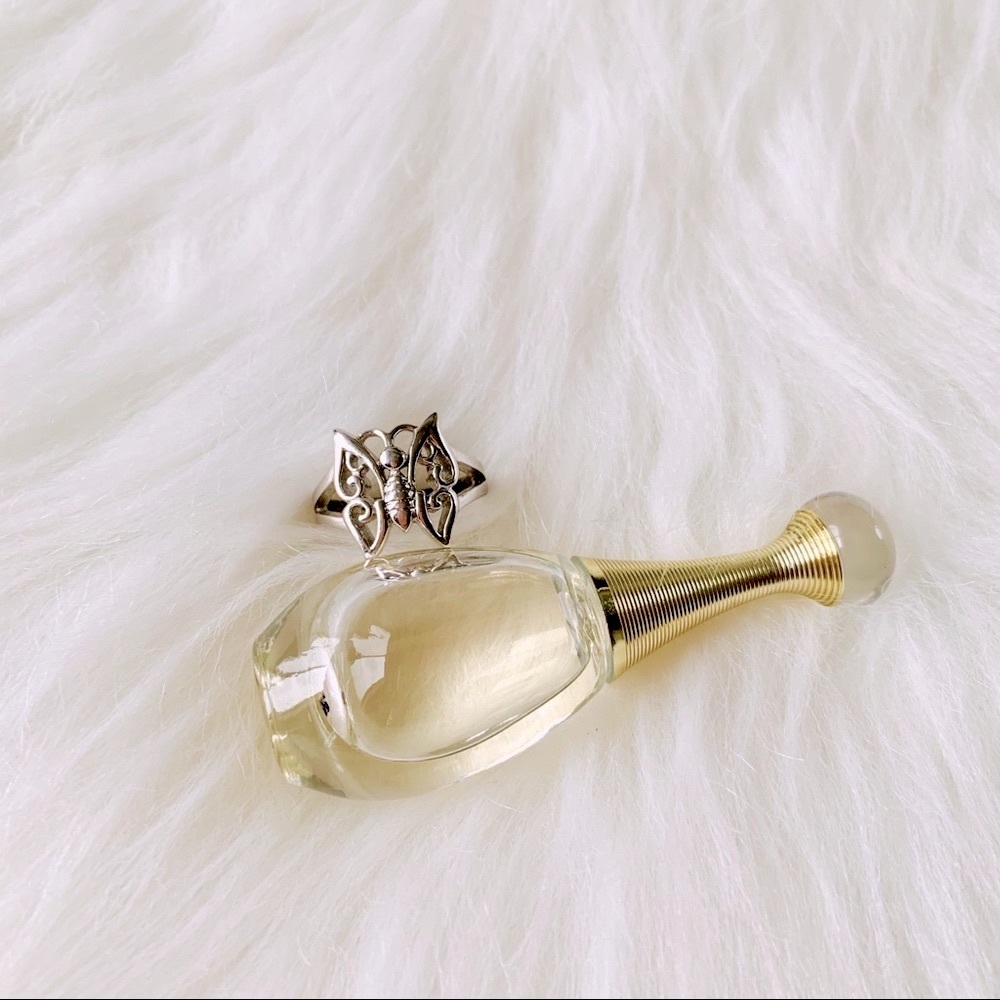 Silver Butterfly Ring